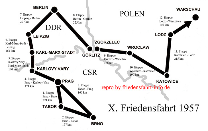 FF-Streckenplan 1957